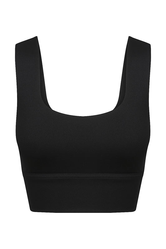 Black Ava Bralette Sports Bra