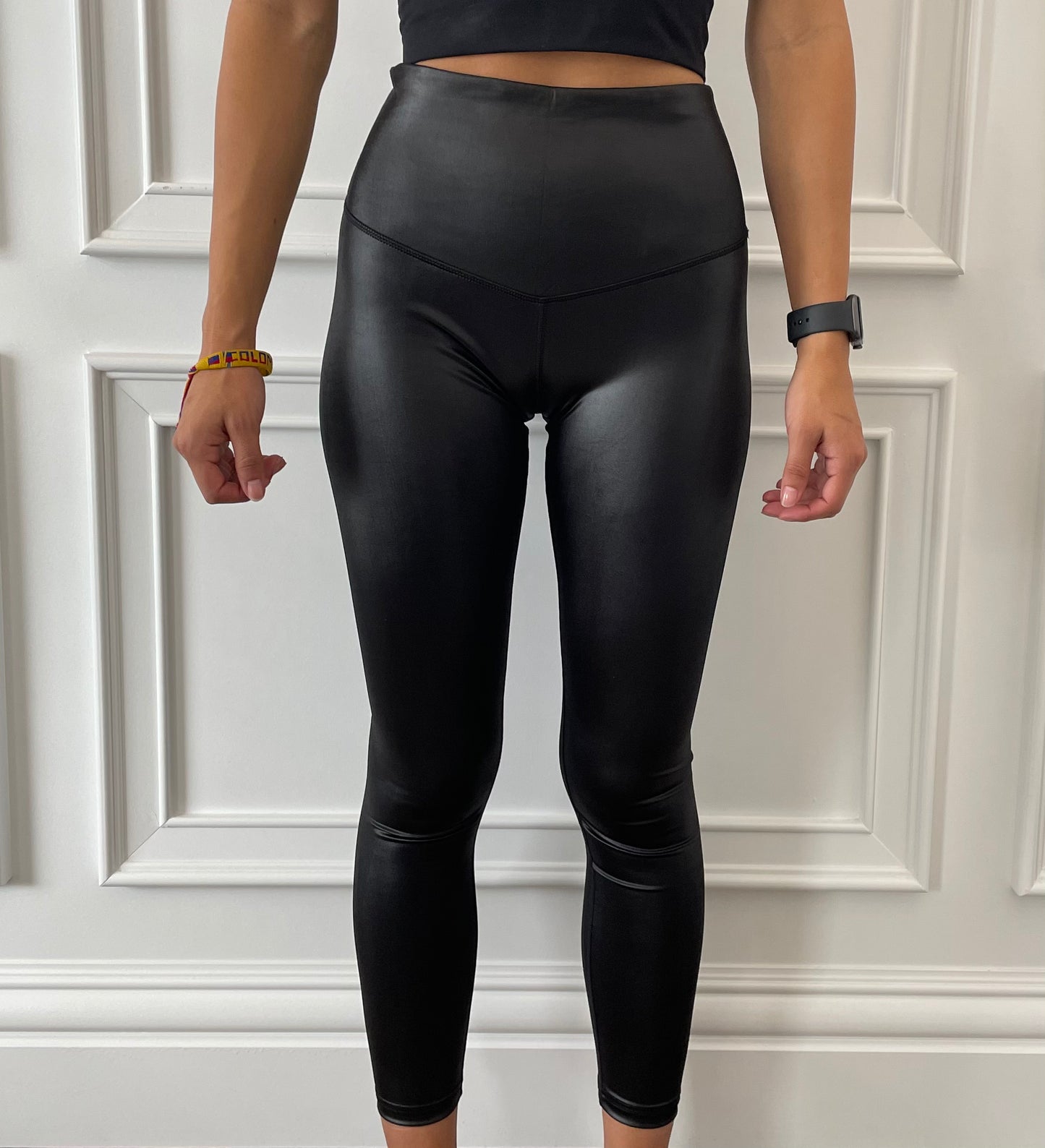 Koko Leather Look Leggings